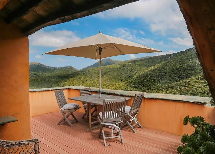 فندق مبيت وإفطار Latu Corsu - Cote Corse - Et D'hotes Au Cap Corse Ersa